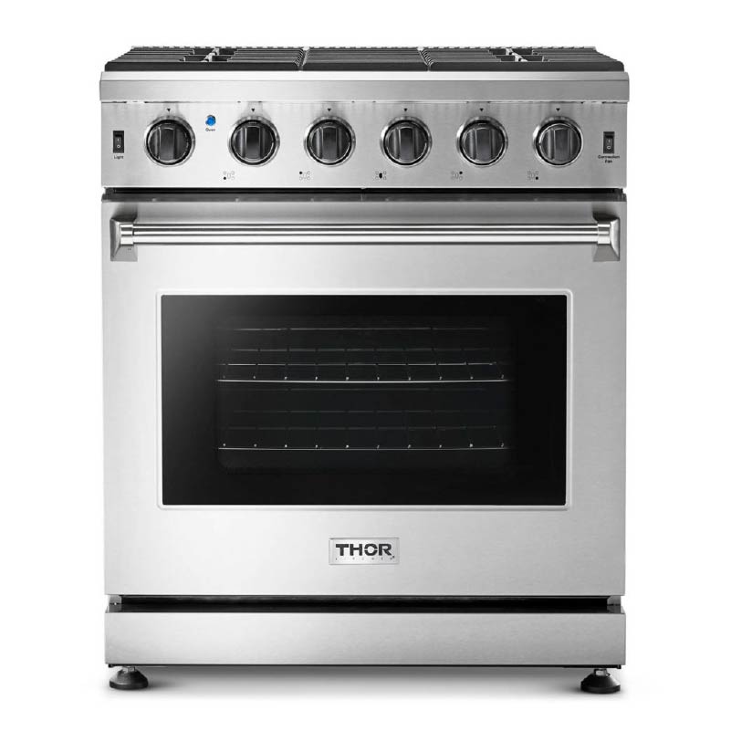 ESTUFA DE GAS LP DE 30” PULGADAS – ACERO INOXIDABLE - THOR