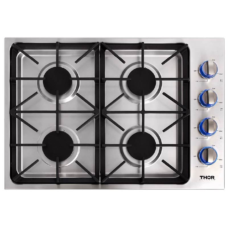 PARRILLA DE GAS PROFESIONAL DE 30” PULGADAS – ACERO INOXIDABLE – INCLUYE KIT DE CONVERSIÓN A GAS LP - THOR
