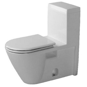 DURAVIT-STARCK 2 TOILET WITH SYPHONIC JET ACTION WHITE